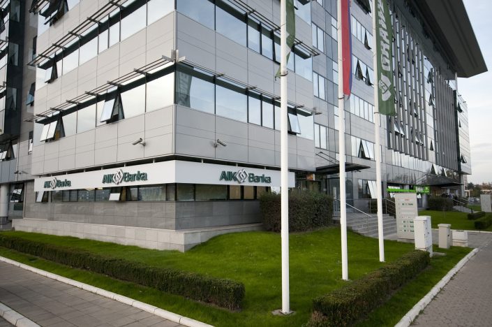 AIK banka, 13.000 m², tehničko održavanje, centrala, 57 poslovnice